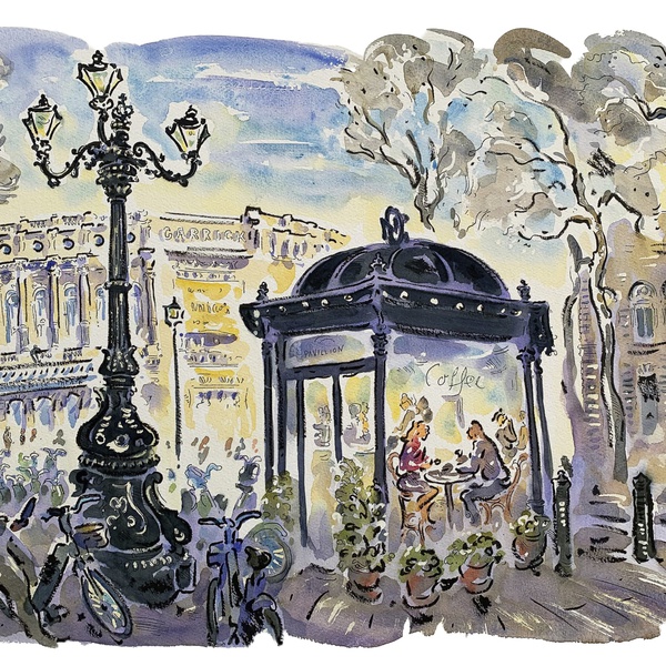 WORKSHOP: Capturing City Life in Line and Watercolour