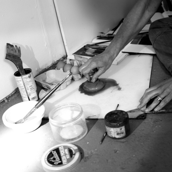 Exploring Media: Egg Tempera