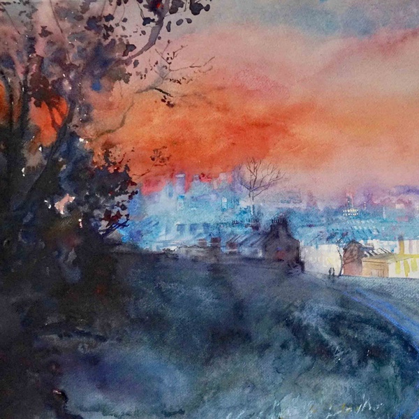 WORKSHOP: Expressive Landscapes Exploring the Wet-on-Wet Technique