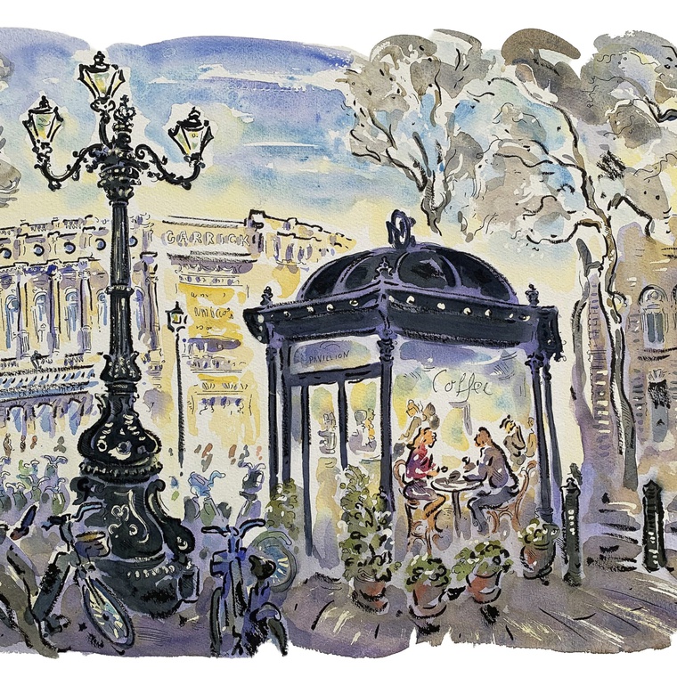 WORKSHOP: Capturing City Life in Line and Watercolour