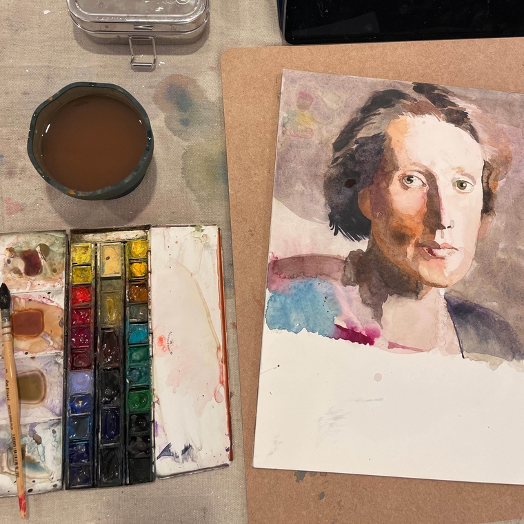 SOLD OUT: RWS Summer School: Colour Mixing for Portraiture